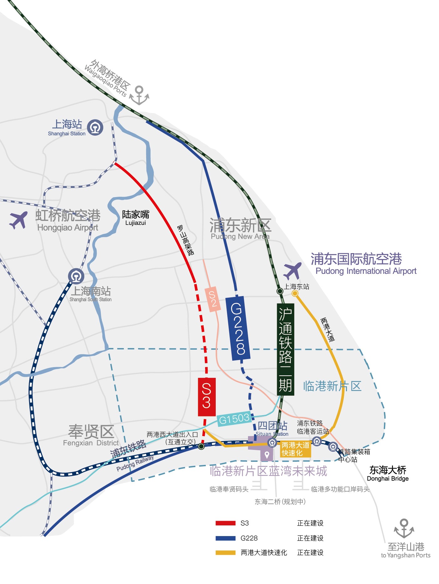 沪通铁路四团站区位图